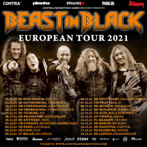 Beast In Black turné 2021